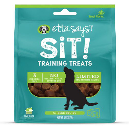 Etta Says! Sit! Training Treats Cheese 1ea/6 oz