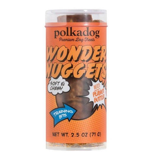 Polka Dog Wonder Nuggets Peanut Butter Mini 2.5oz.