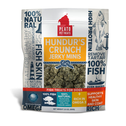 Plato Hundurs Crunch Jerky Mini 3.5oz.