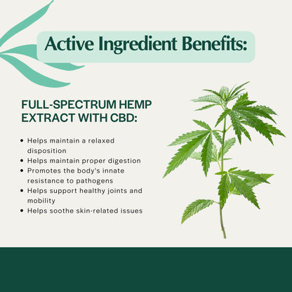 Pet Releaf Hip & Joint Organic Hemp Oil Cbd 600Mg