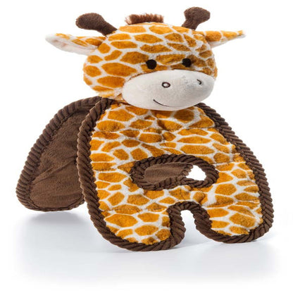 Charming Pet Products Cuddle Tugs Giraffe Dog Toy Brown 1ea/18.5 in