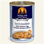 Weruva Dog Bed And Breakfast With Chicken; Egg; Pumpkin And Ham In Gravy 14oz. (Case of 12)