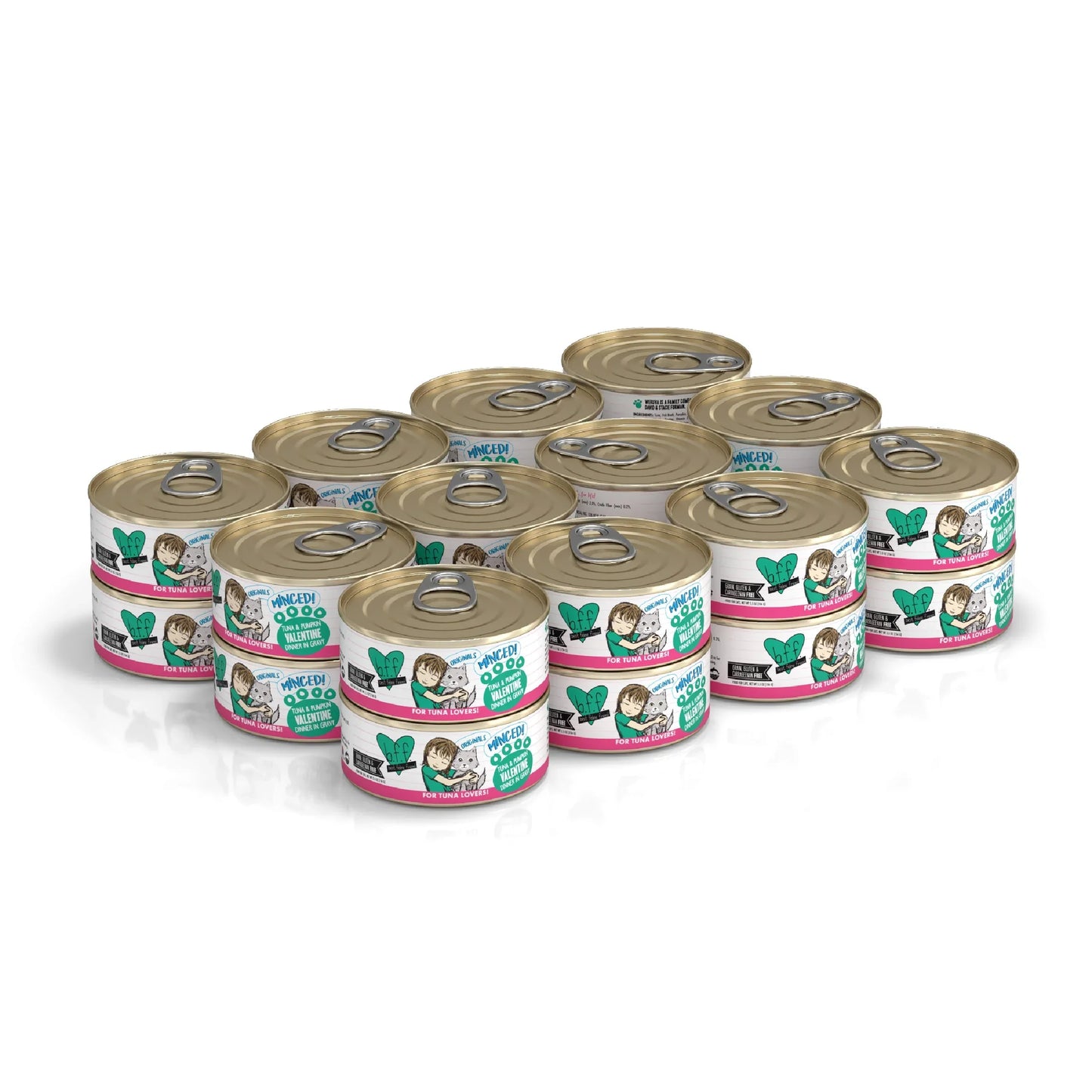 BFF Cat Valentine Tuna Veg 5.5oz. (Case of 24)