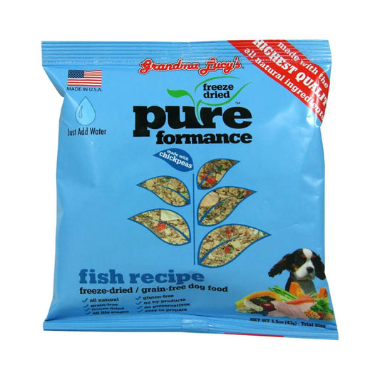 Grandma Lucys Dog Pure Fish Chickpea Trial 1.5 Oz. (Case Of 6)