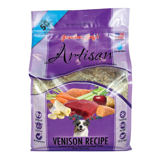 Grandma Lucys Dog Artisian Grain Free Venison 10 Lbs.