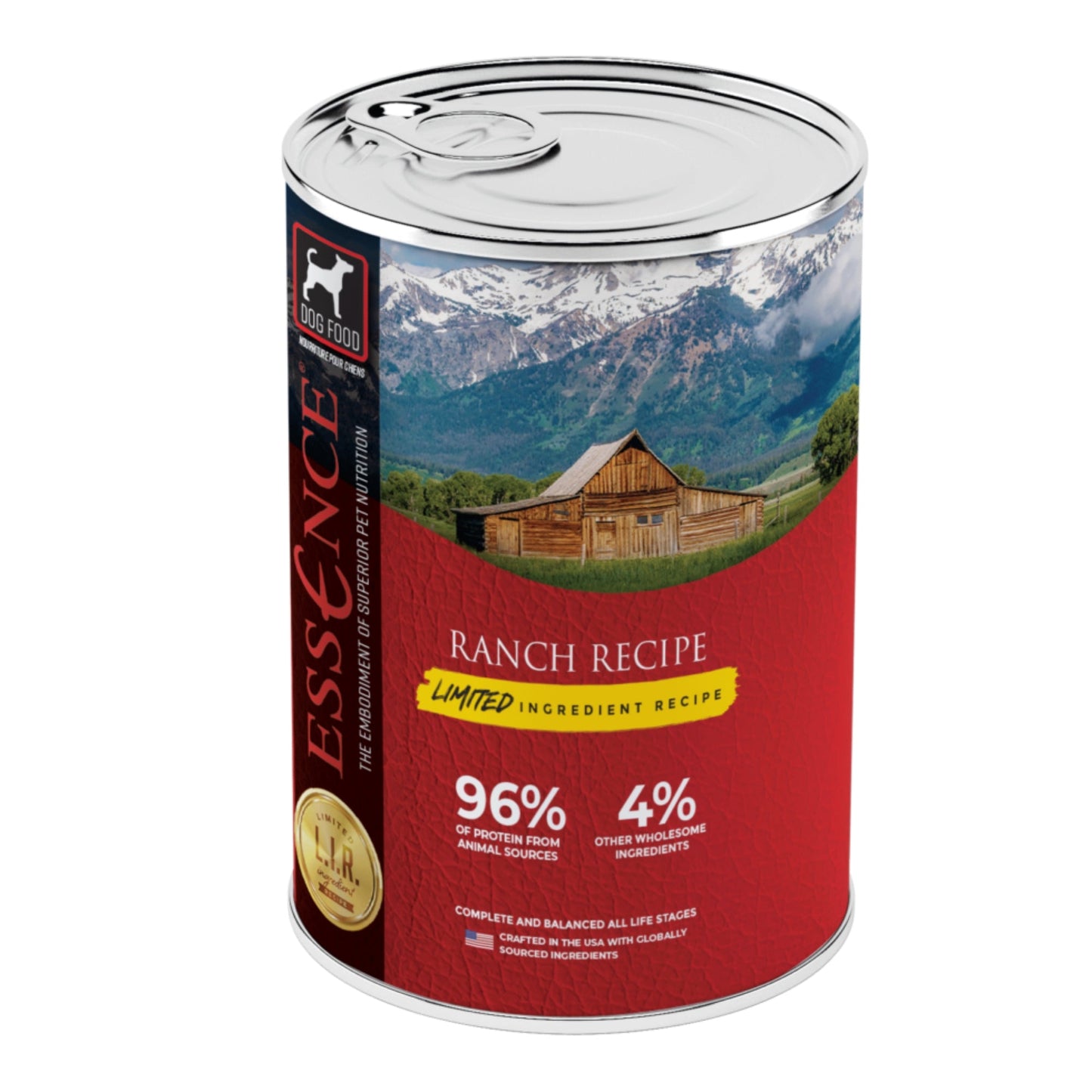 Essence Dog Can LIR Ranch Recipe 13oz. (Case of 12)