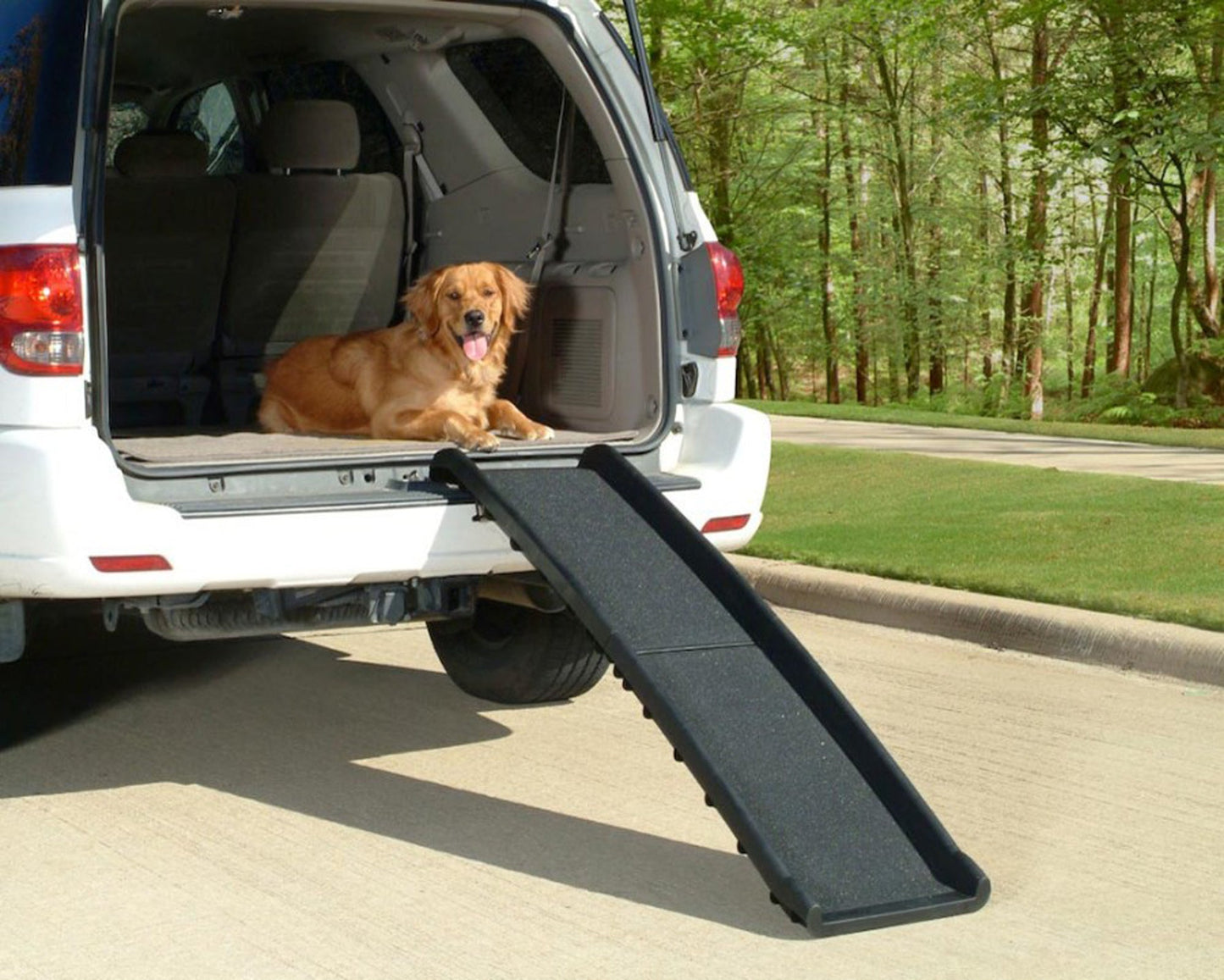 Solvit Products Happy Ride Folding Ramp for Dogs Black 1ea