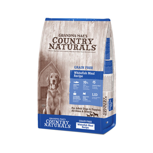 Grandma Mae's Country Naturals Grain Free Dry Dog Food Fish 1ea/4 lb