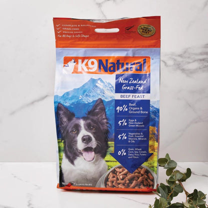 K9 Natural Dog Freeze-Dried Beef 8Lb