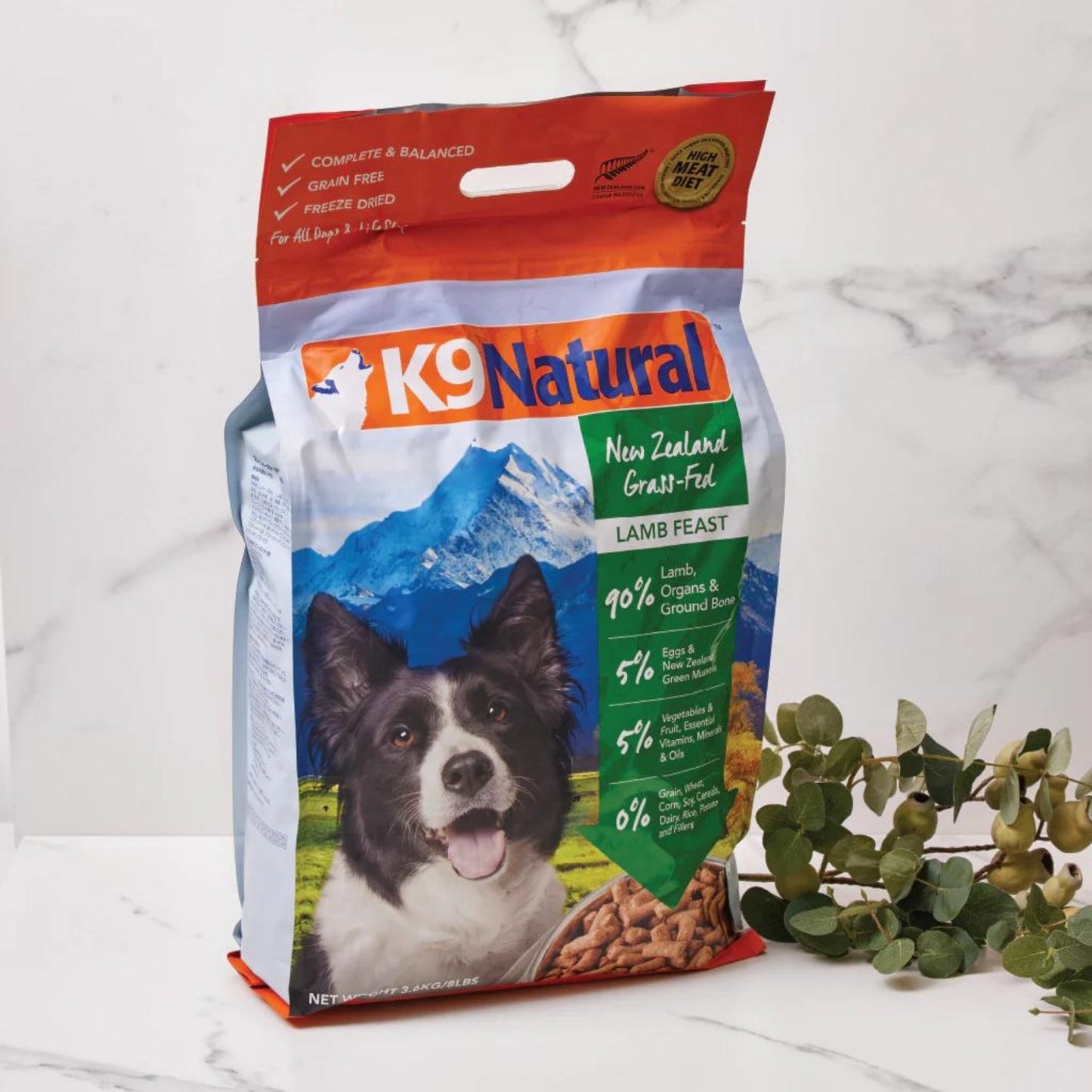 K9 Natural Dog Freeze-Dried Lamb 8Lb