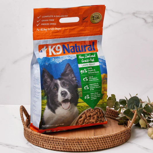 K9 Natural Dog Freeze-Dried Lamb 4Lb