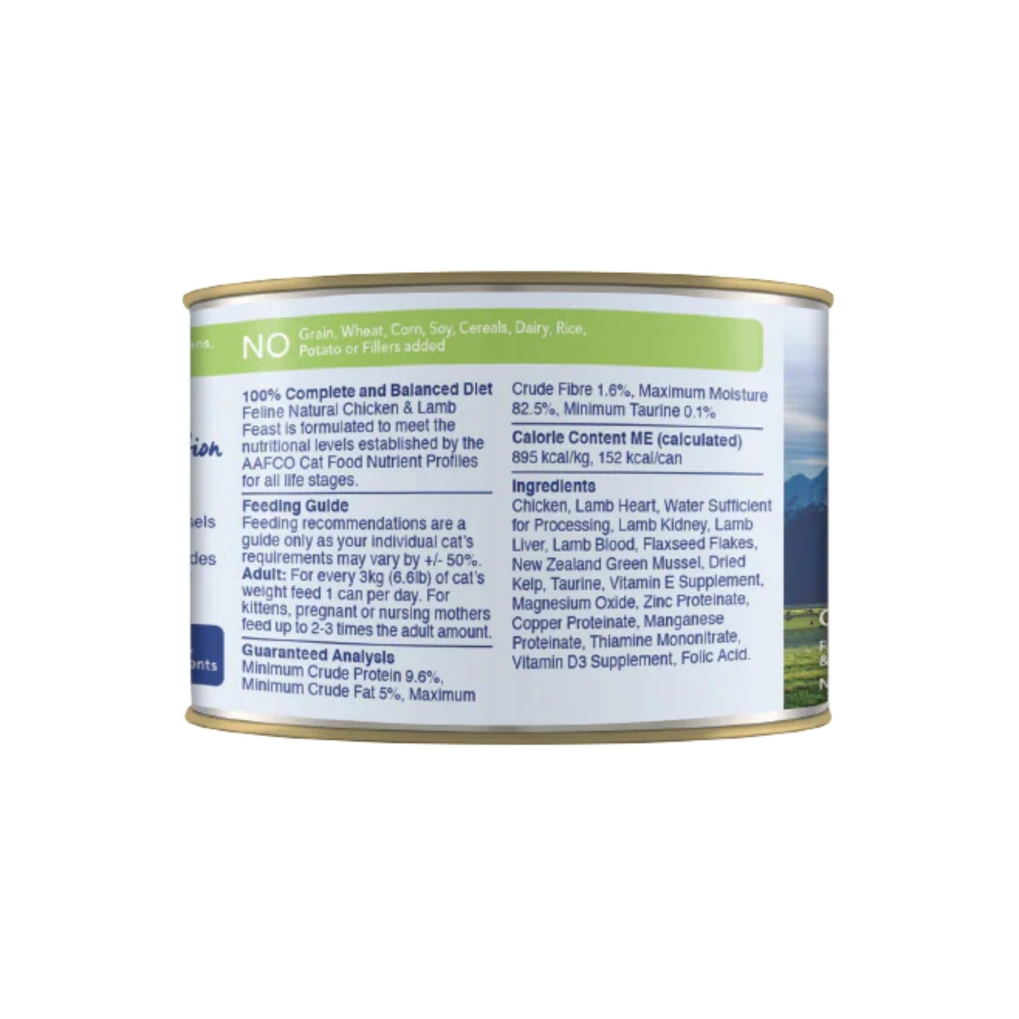 Feline Natural Canned Chicken & Lamb 6oz. (Case of 12)