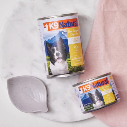 K9 Natural Canned Chicken Feat 6oz. (Case of 12)