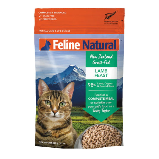 Feline Natural Cat Freeze-Dried Lamb 11oz.