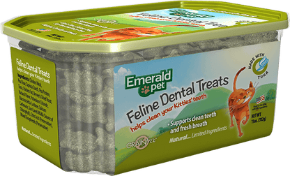 Emerald Pet Feline Dental Cat Treats Tuna 11oz