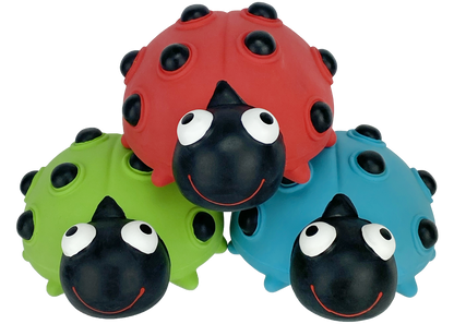 Multipet Look Who’s Poppin’ Lady Bugs 5" (Assorted Colors)