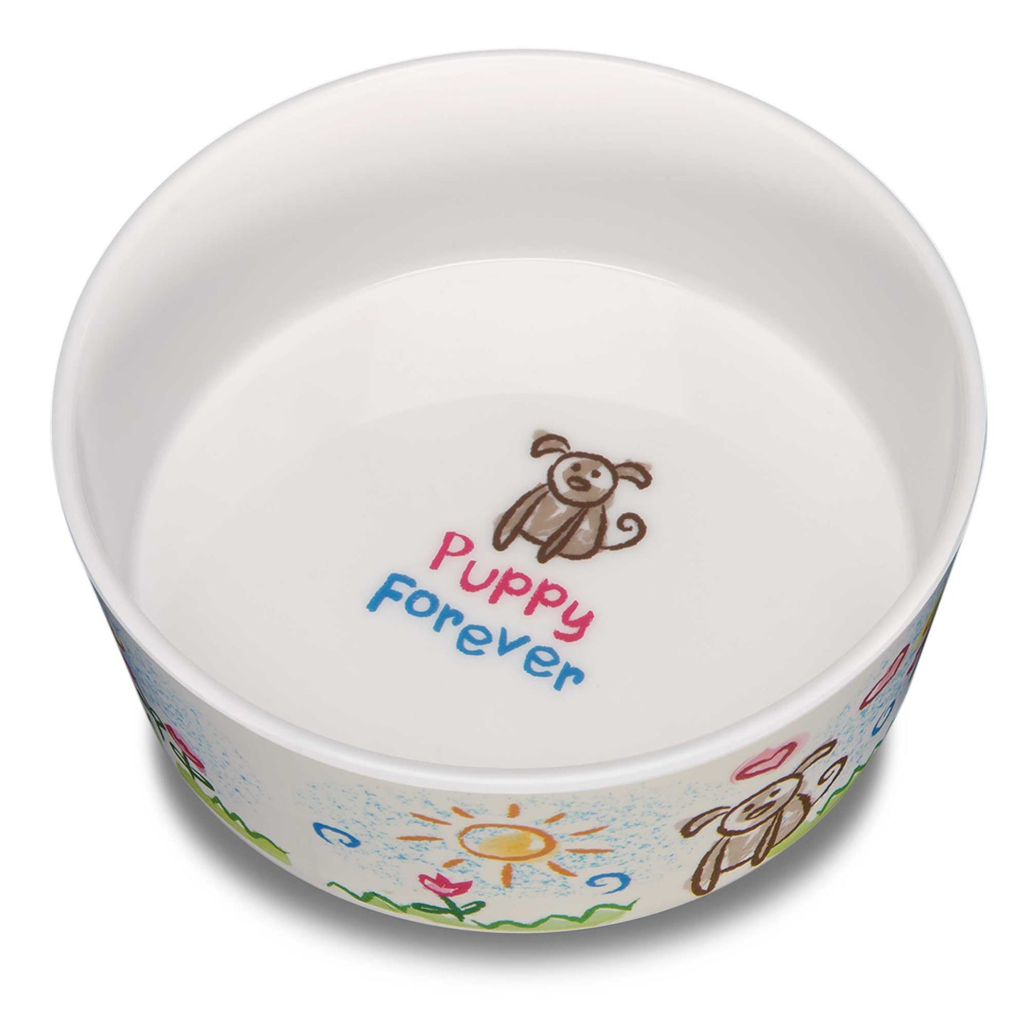 Loving Pets Dolce Moderna Bowl Puppy Forever  1ea/SM