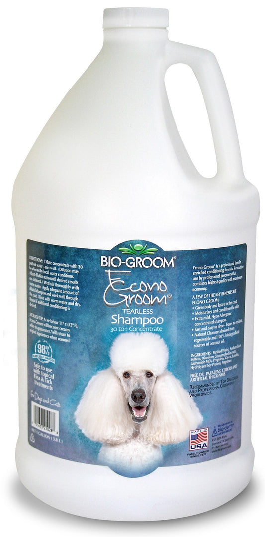 Bio Groom Econo-Groom Tearless Super Concentrated Shampoo 1ea/1 gal