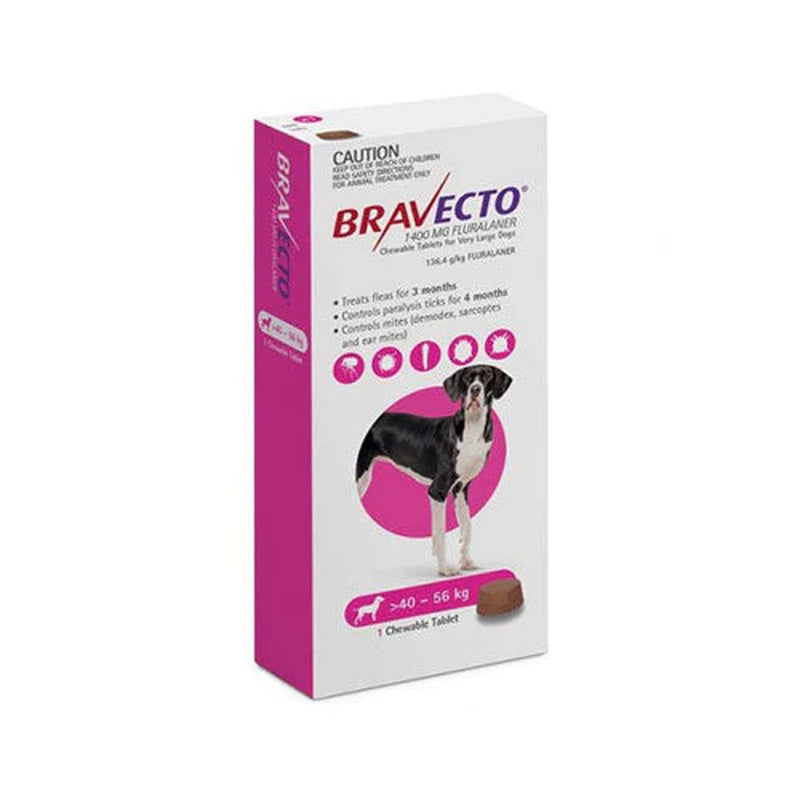 Bravecto Chews Flea & Tick Oral Treatment for Dogs