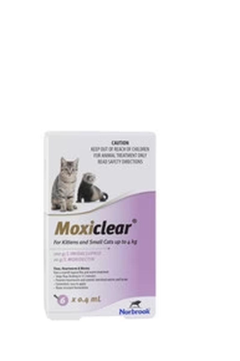 Moxiclear® for Kittens & Small Cats 6Pk