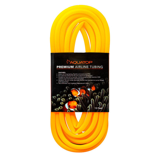 Aquatop Airline Tubing Neon Orange, 1ea/13 ft