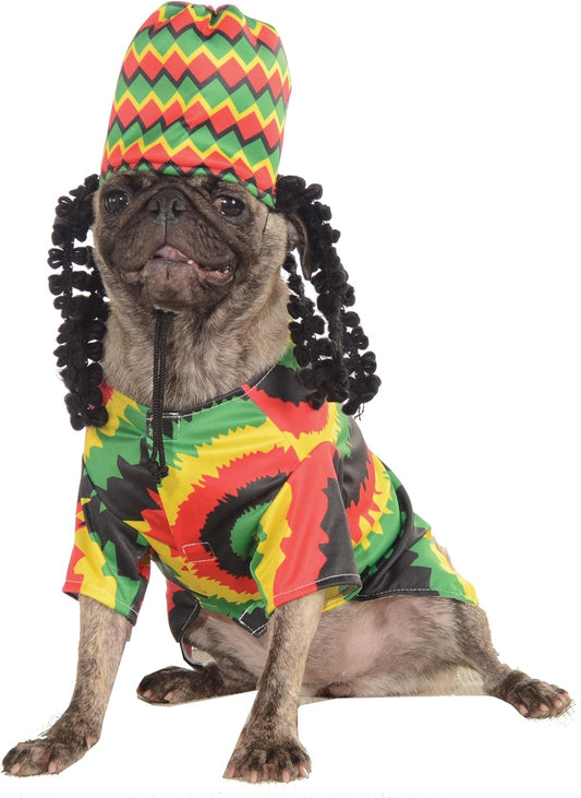 Rubies Rasta Dog Pet Costume S